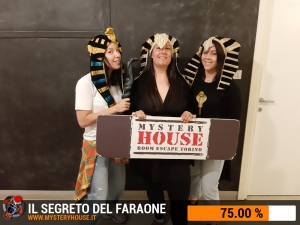 escape room mystery house torino Il segreto del faraone