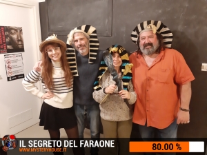 escape room mystery house torino Il segreto del faraone