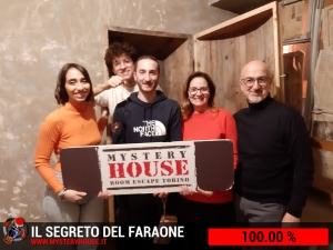 escape room mystery house torino Il segreto del faraone