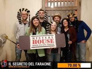 escape room mystery house torino Il segreto del faraone