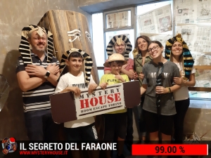 escape room mystery house torino Il segreto del faraone