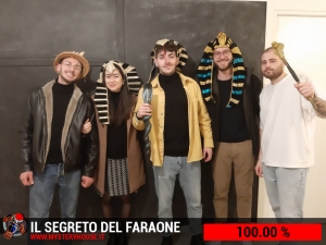 escape room mystery house torino Il segreto del faraone