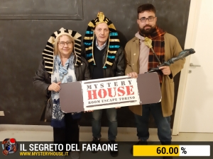 escape room mystery house torino Il segreto del faraone