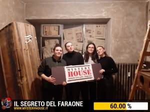 escape room mystery house torino Il segreto del faraone