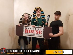 escape room mystery house torino Il segreto del faraone
