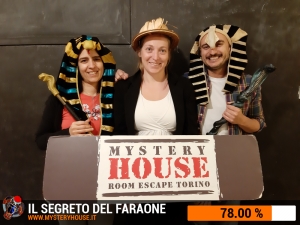 escape room mystery house torino Il segreto del faraone