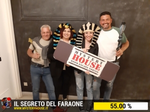 escape room mystery house torino Il segreto del faraone