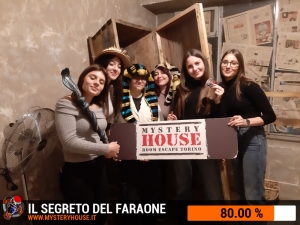 escape room mystery house torino Il segreto del faraone