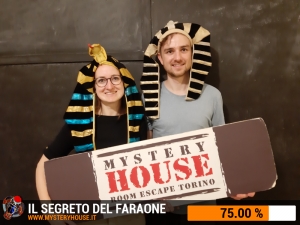 escape room mystery house torino Il segreto del faraone