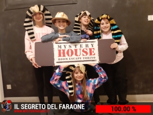 escape room mystery house torino Il segreto del faraone
