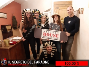 escape room mystery house torino Il segreto del faraone