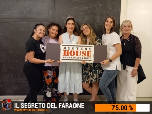 escape room mystery house torino Il segreto del faraone