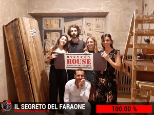 escape room mystery house torino Il segreto del faraone