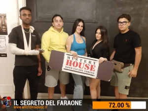 escape room mystery house torino Il segreto del faraone