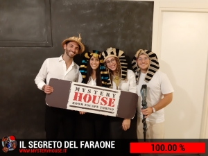 escape room mystery house torino Il segreto del faraone