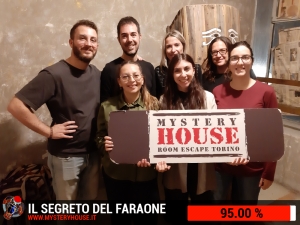 escape room mystery house torino Il segreto del faraone