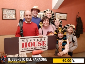 escape room mystery house torino Il segreto del faraone