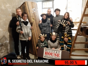 escape room mystery house torino Il segreto del faraone