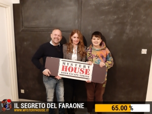 escape room mystery house torino Il segreto del faraone