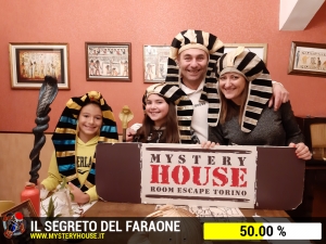 escape room mystery house torino Il segreto del faraone