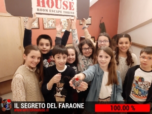 escape room mystery house torino Il segreto del faraone