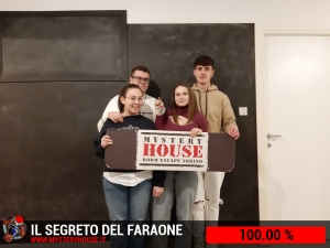 escape room mystery house torino Il segreto del faraone