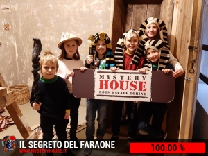 escape room mystery house torino Il segreto del faraone