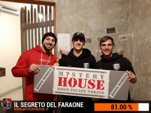 escape room mystery house torino Il segreto del faraone