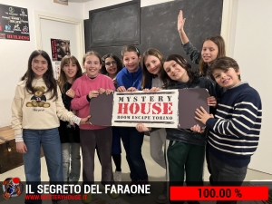 escape room mystery house torino Il segreto del faraone