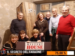 escape room mystery house torino Il segreto del faraone