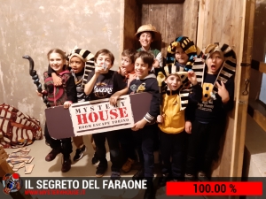 escape room mystery house torino Il segreto del faraone