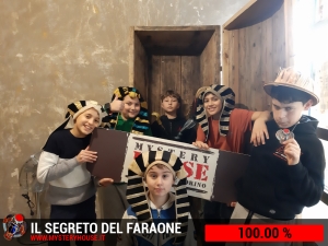 escape room mystery house torino Il segreto del faraone