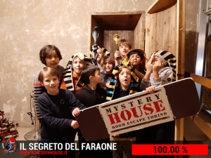 escape room mystery house torino Il segreto del faraone