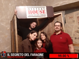 escape room mystery house torino Il segreto del faraone