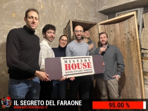 escape room mystery house torino Il segreto del faraone