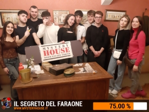 escape room mystery house torino Il segreto del faraone