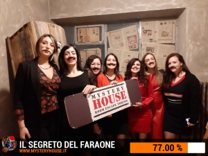 escape room mystery house torino Il segreto del faraone