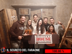 escape room mystery house torino Il segreto del faraone