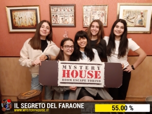escape room mystery house torino Il segreto del faraone