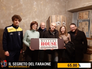 escape room mystery house torino Il segreto del faraone