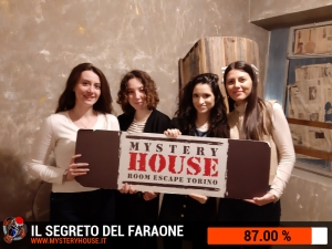 escape room mystery house torino Il segreto del faraone
