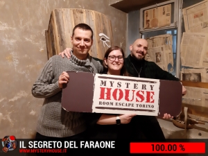 escape room mystery house torino Il segreto del faraone