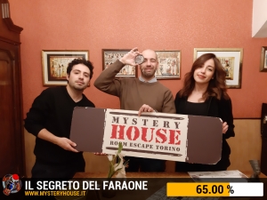 escape room mystery house torino Il segreto del faraone