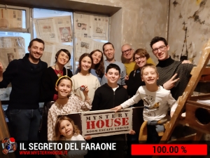 escape room mystery house torino Il segreto del faraone
