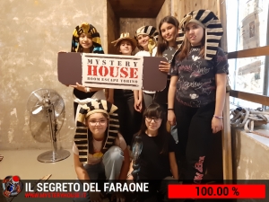 escape room mystery house torino Il segreto del faraone