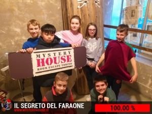 escape room mystery house torino Il segreto del faraone