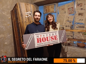 escape room mystery house torino Il segreto del faraone
