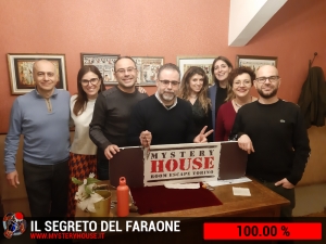 escape room mystery house torino Il segreto del faraone