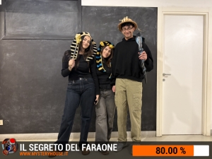 escape room mystery house torino Il segreto del faraone
