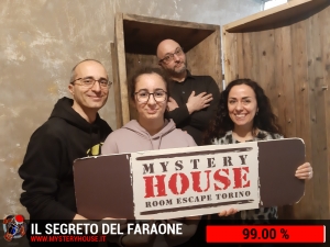 escape room mystery house torino Il segreto del faraone
